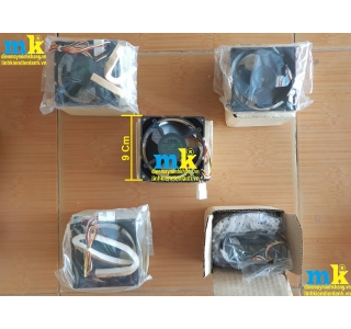 ( SP1168 ) Quạt Tủ Lạnh Mitsubishi 4 Dây Kích Thước Vuông 9Cm